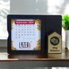 Black Calendar with pen stand