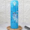 Stainless Steel Cute Unicorn Printed Water Bottle 500 ml – blue