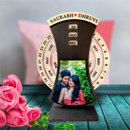 Photo Calendar 1 Photo and Name