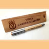 Wooden Table Name plate cum Pen box and Wooden Pen