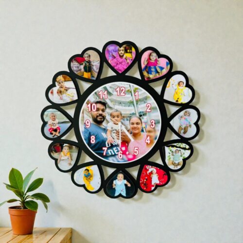 Personalized Wooden Clock