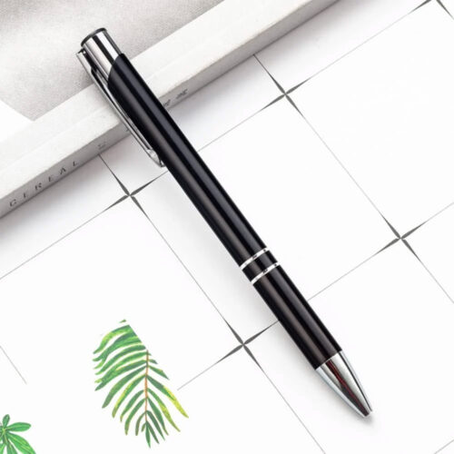Black Tiktik with Glossy finish Ball Pen
