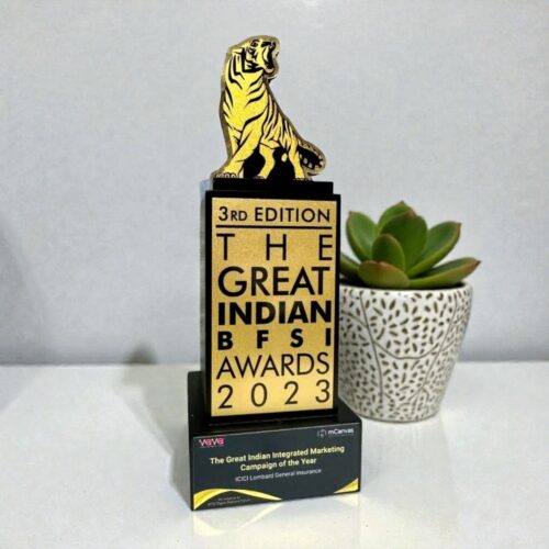 Excusive Acrylic trophy I Best Marketing - 01271