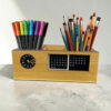 Wooden Pen stand with Calendar