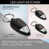 LED Light Logo Keychain