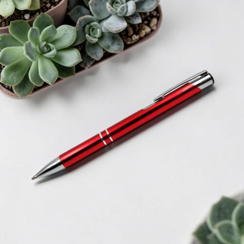 Red Tiktik with Glossy finish Ball Pen
